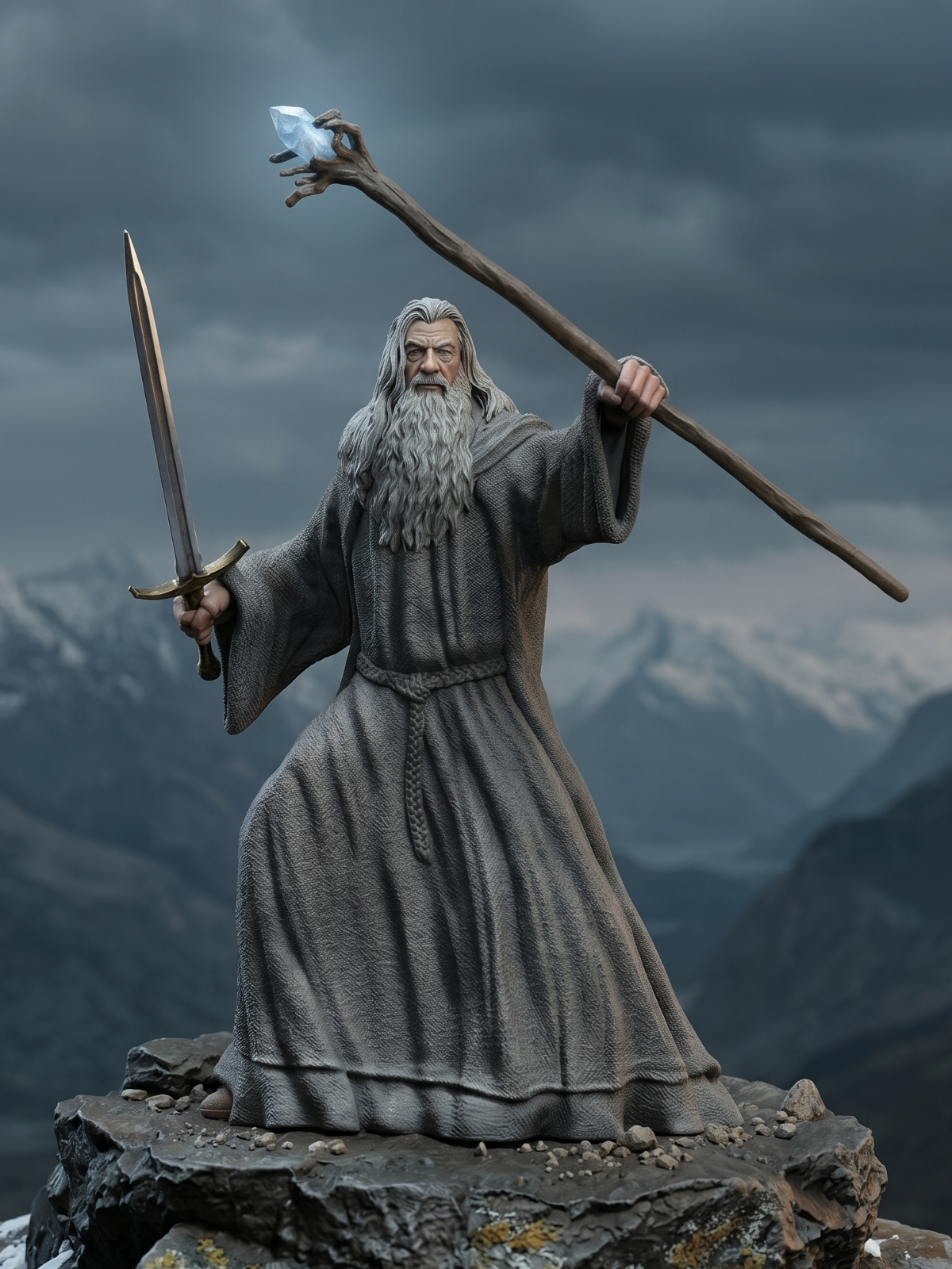 Gandalf Figürü - Yüzüklerin Efendisi