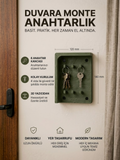 Duvara Monte Anahtarlık Düzenleyici